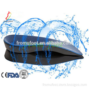 ZRWE09 Arch Support Half Shoe Pad Orthopedic Insoles 3/4 EVA Flat Foot Orthotics insoles